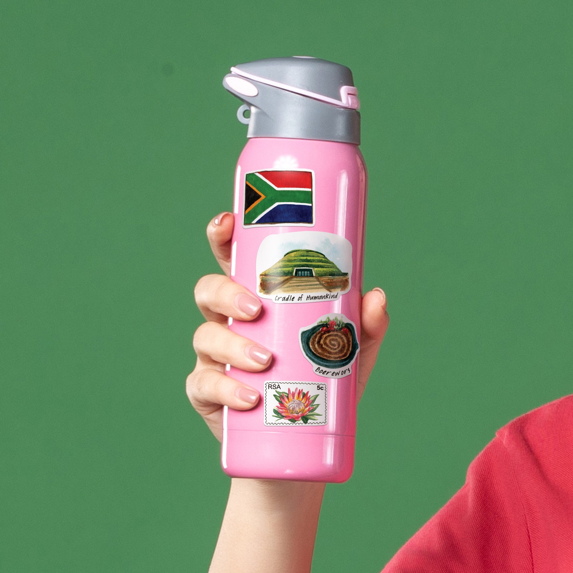 Spirited South Africa Travel Stickers (28pcs)