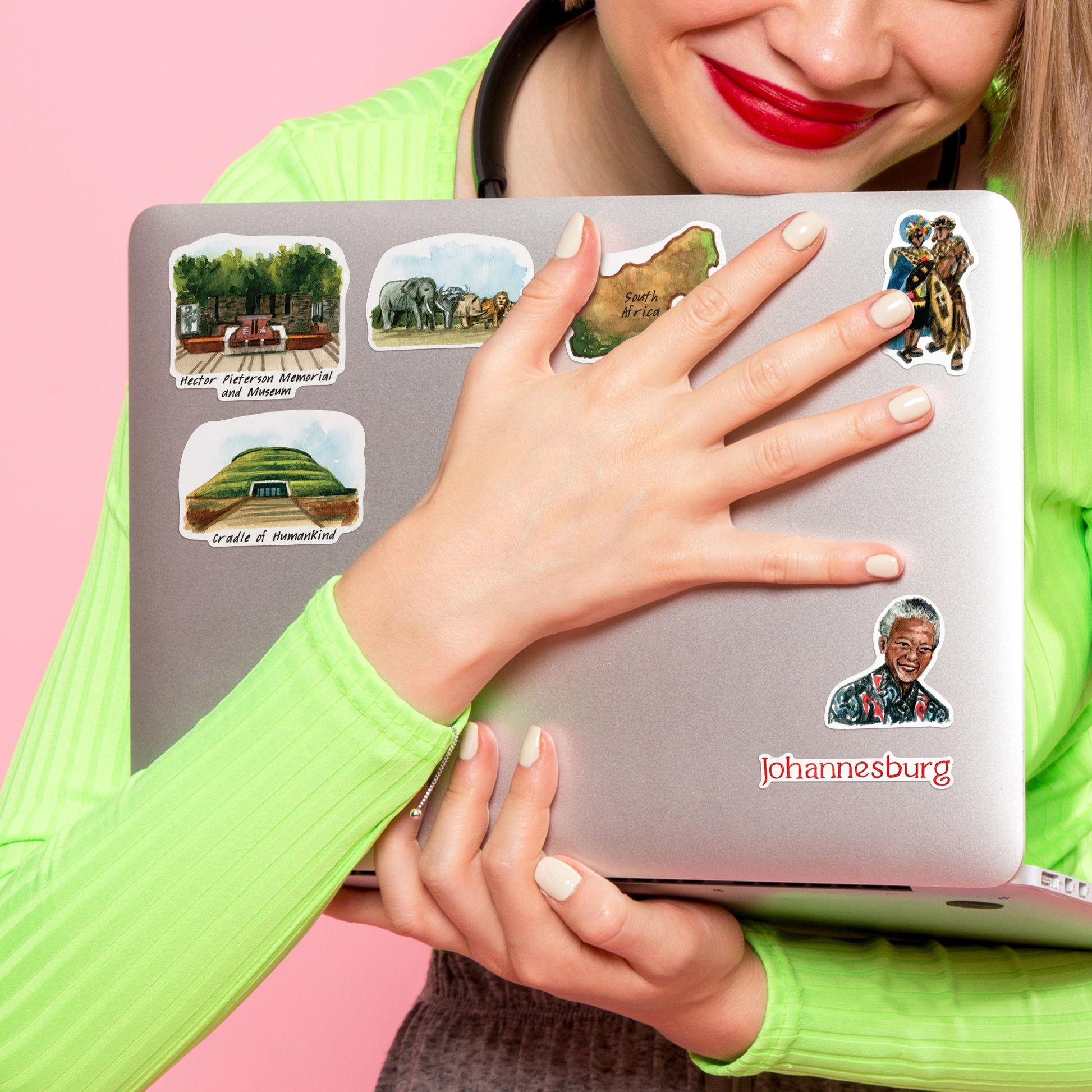 Spirited South Africa Travel Stickers (28pcs)