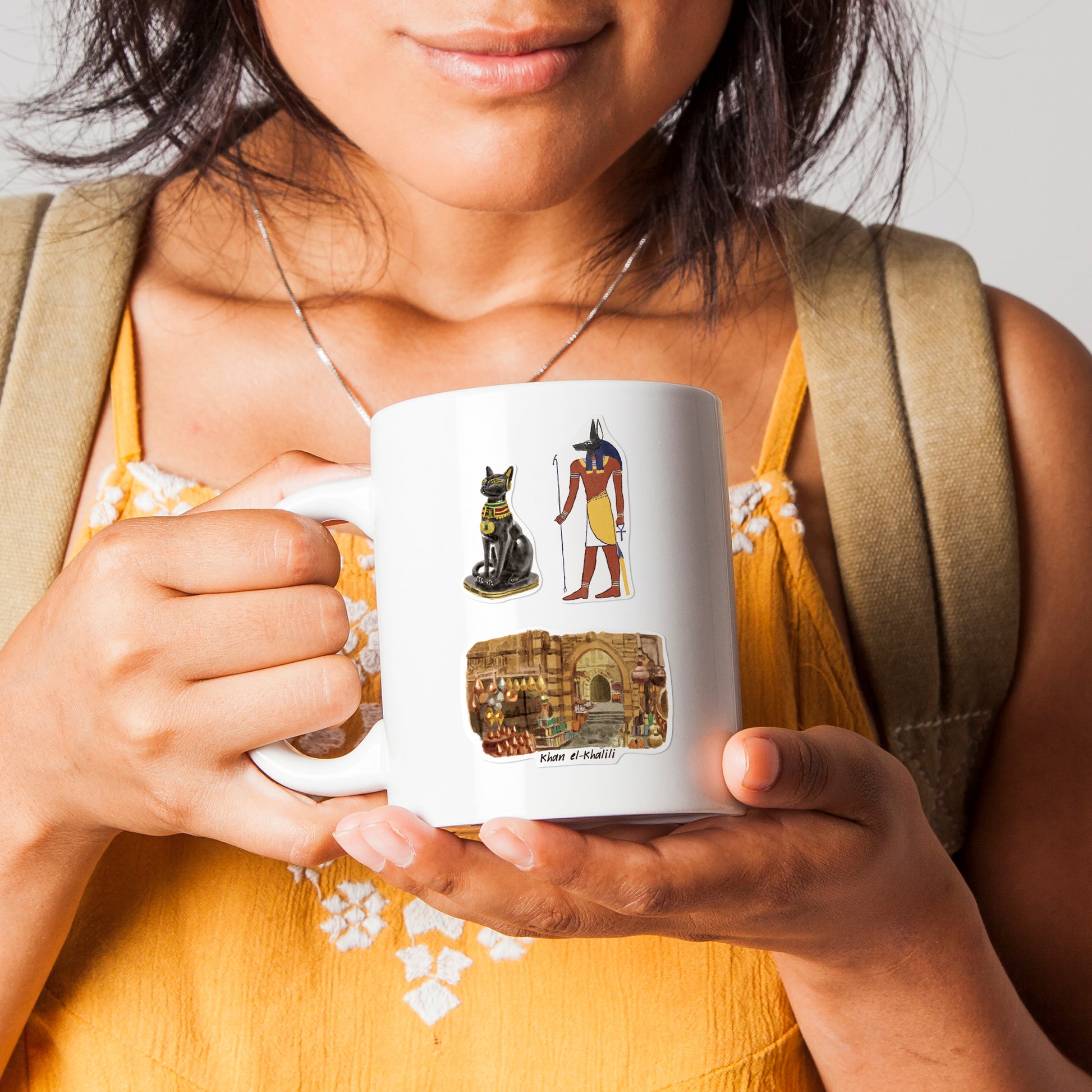 Ancient Egypt Travel Stickers (28pcs)