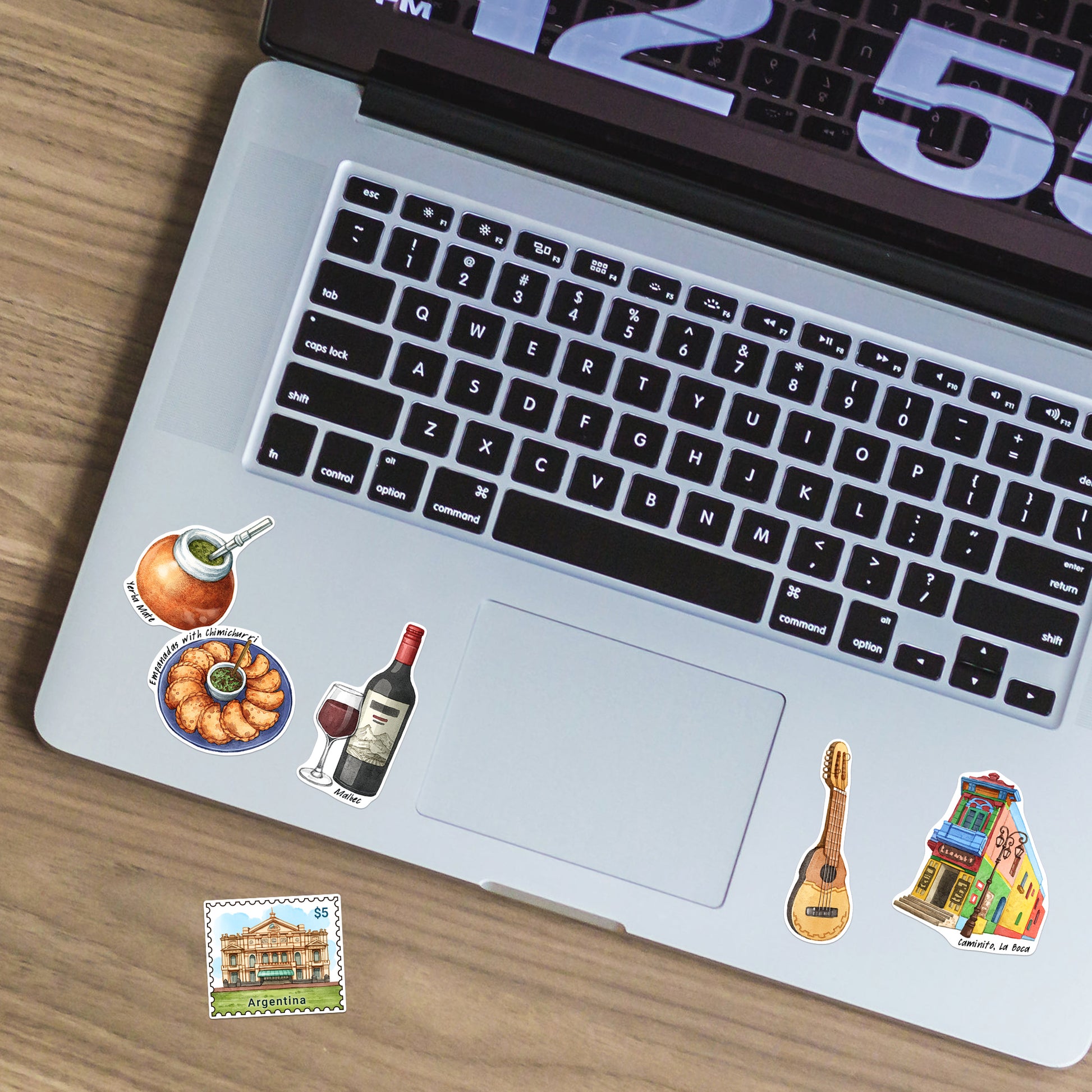 Alluring Argentina Travel Stickers (28pcs)