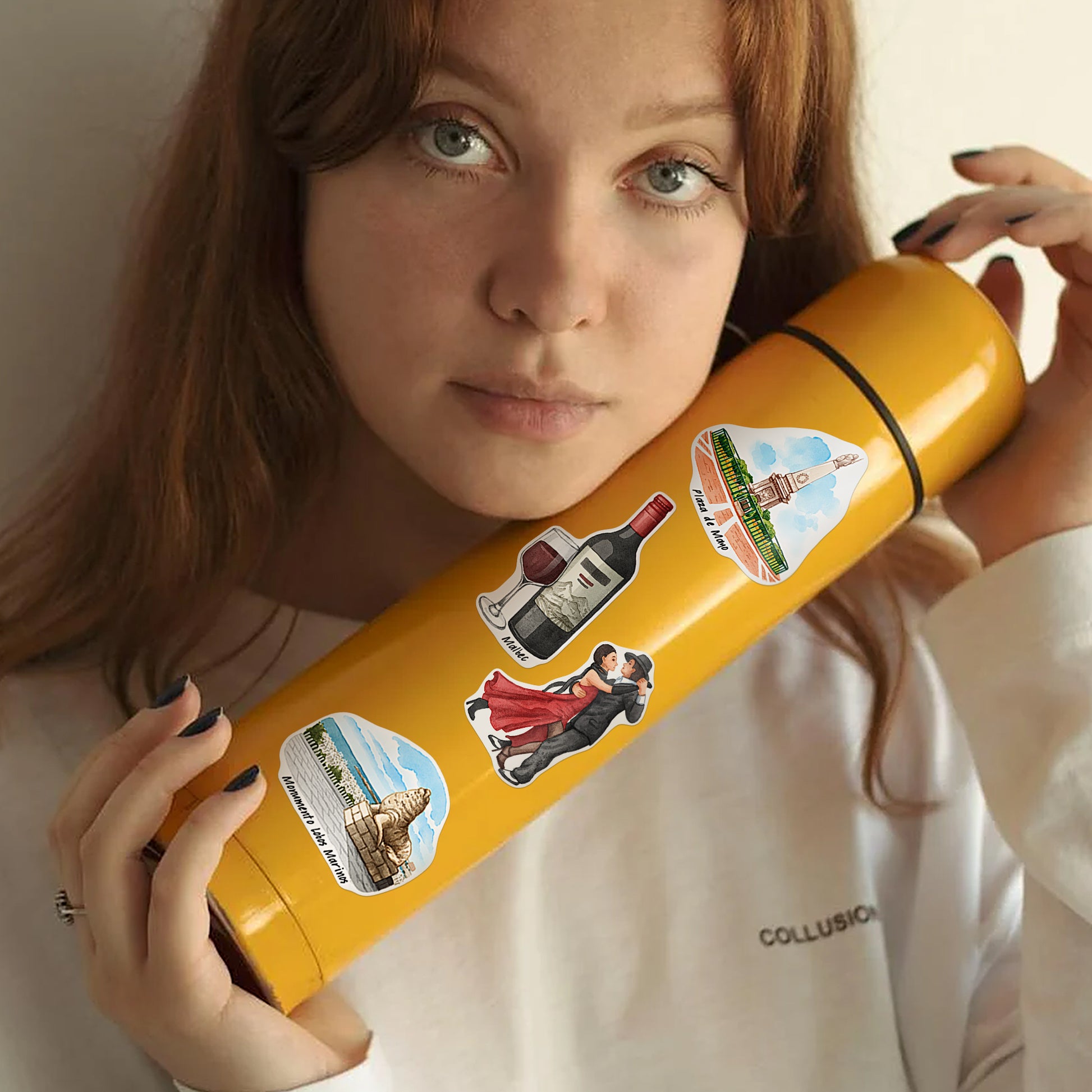 Alluring Argentina Travel Stickers (28pcs)