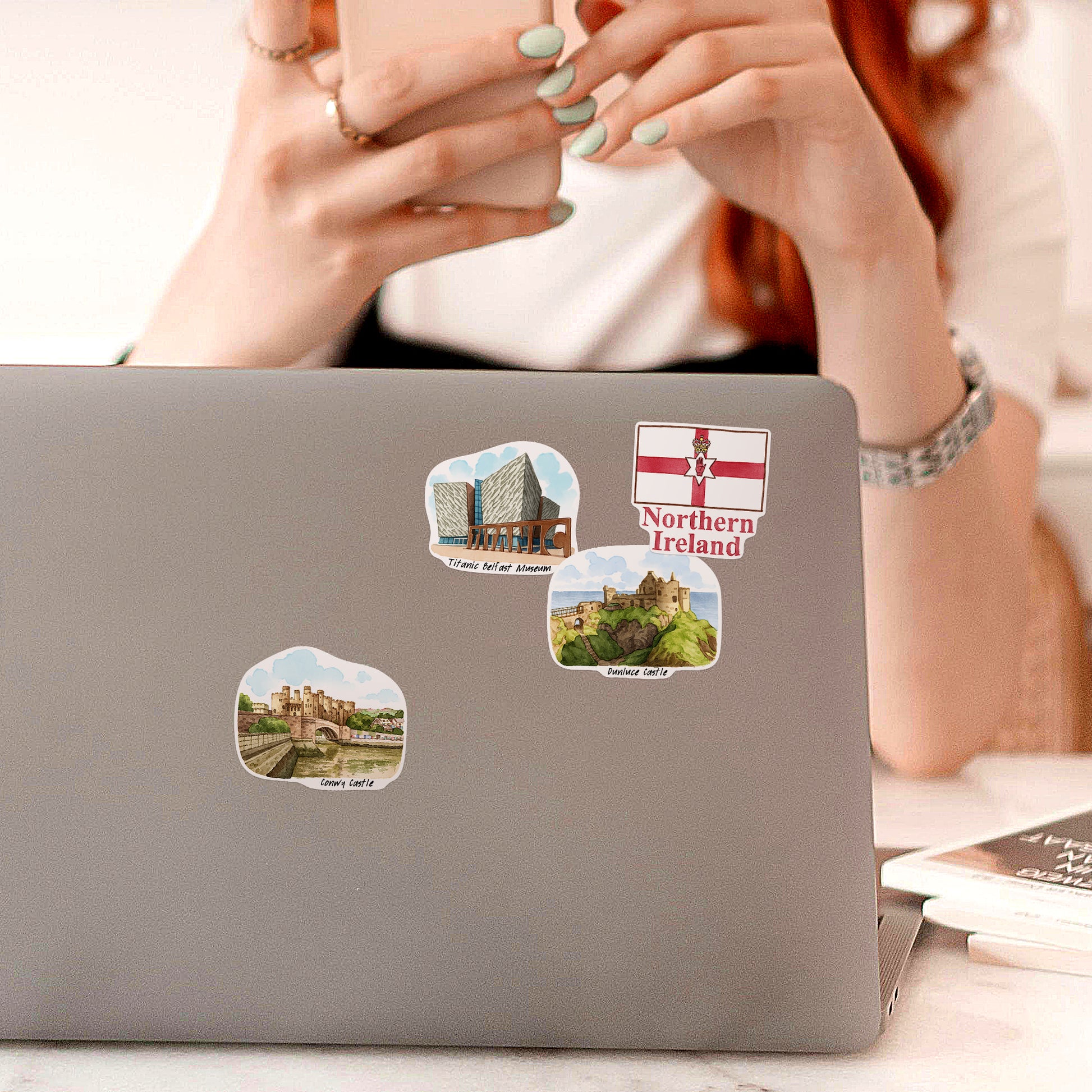 Countryside United Kingdom Travel Stickers (28pcs)