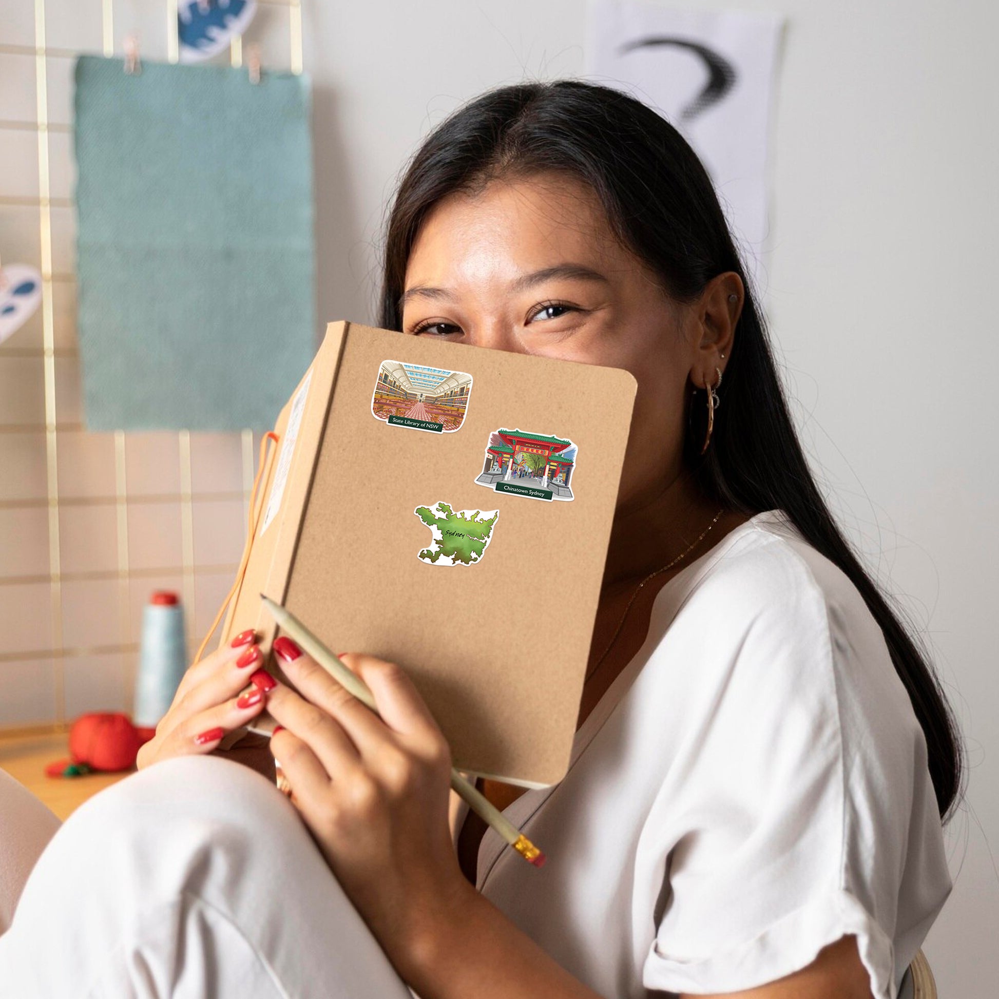 Spectacular Sydney Travel Stickers (28pcs)