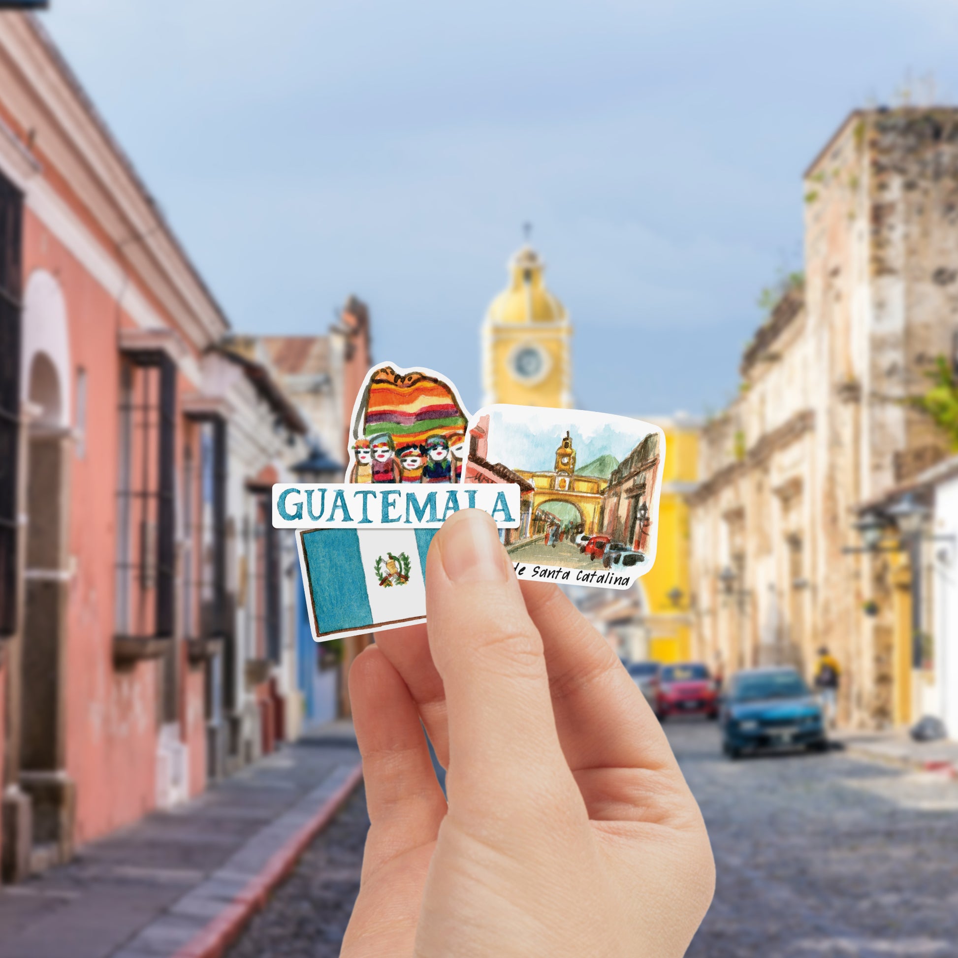 Mystical Guatemala Travel Stickers (28pcs)