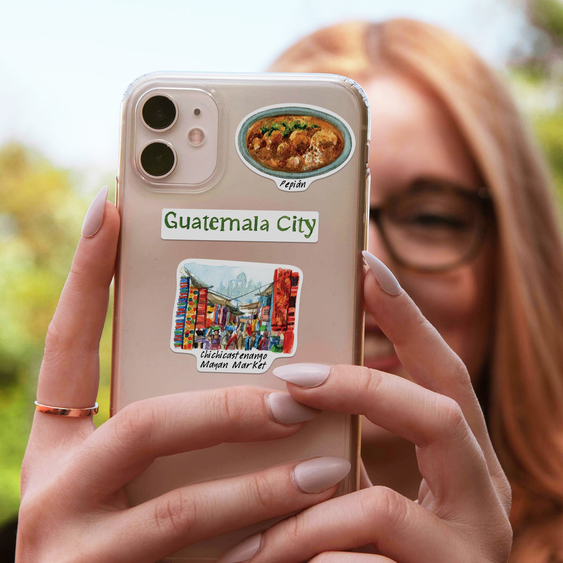 Mystical Guatemala Travel Stickers (28pcs)