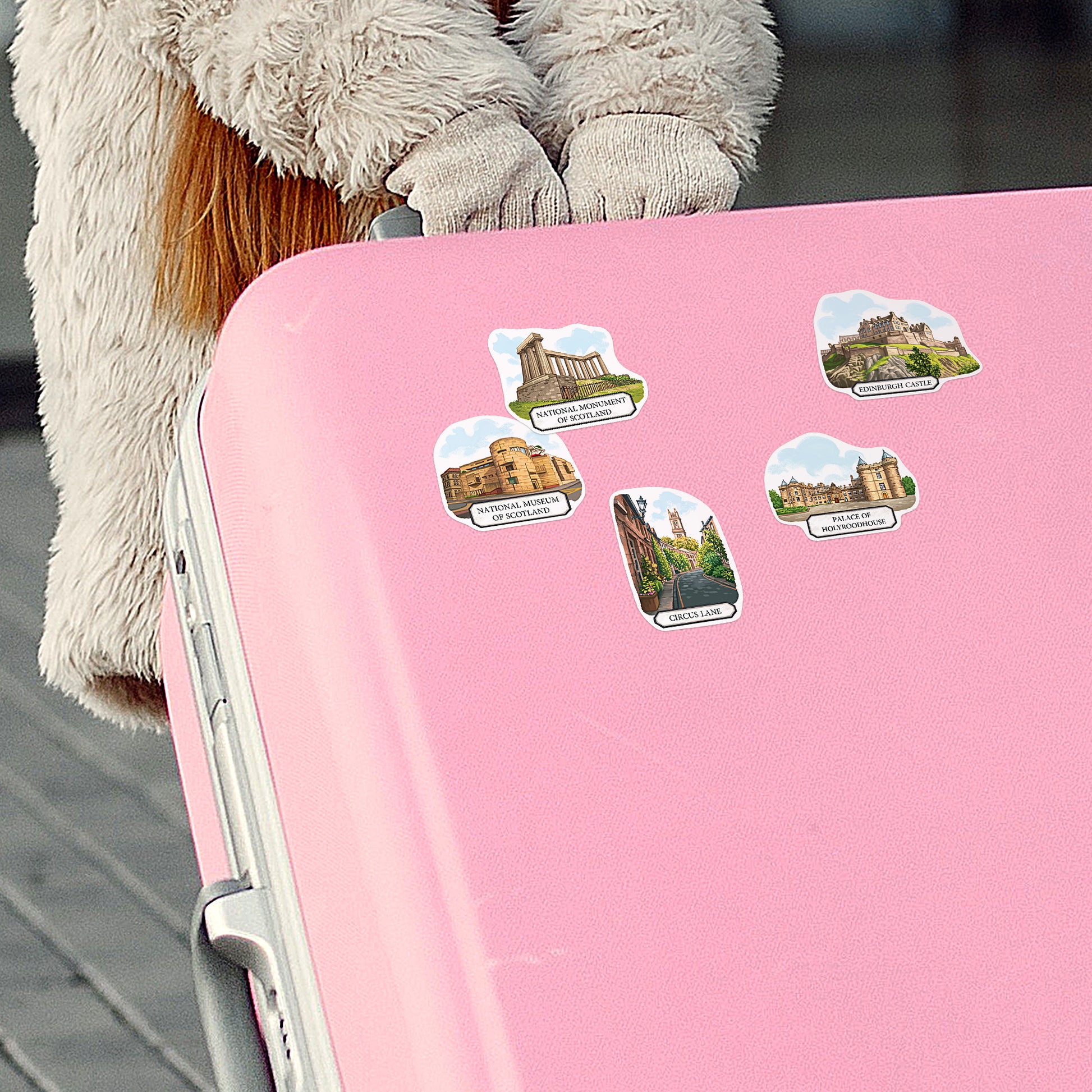 Enchanted Edinburgh Travel Stickers (28pcs)