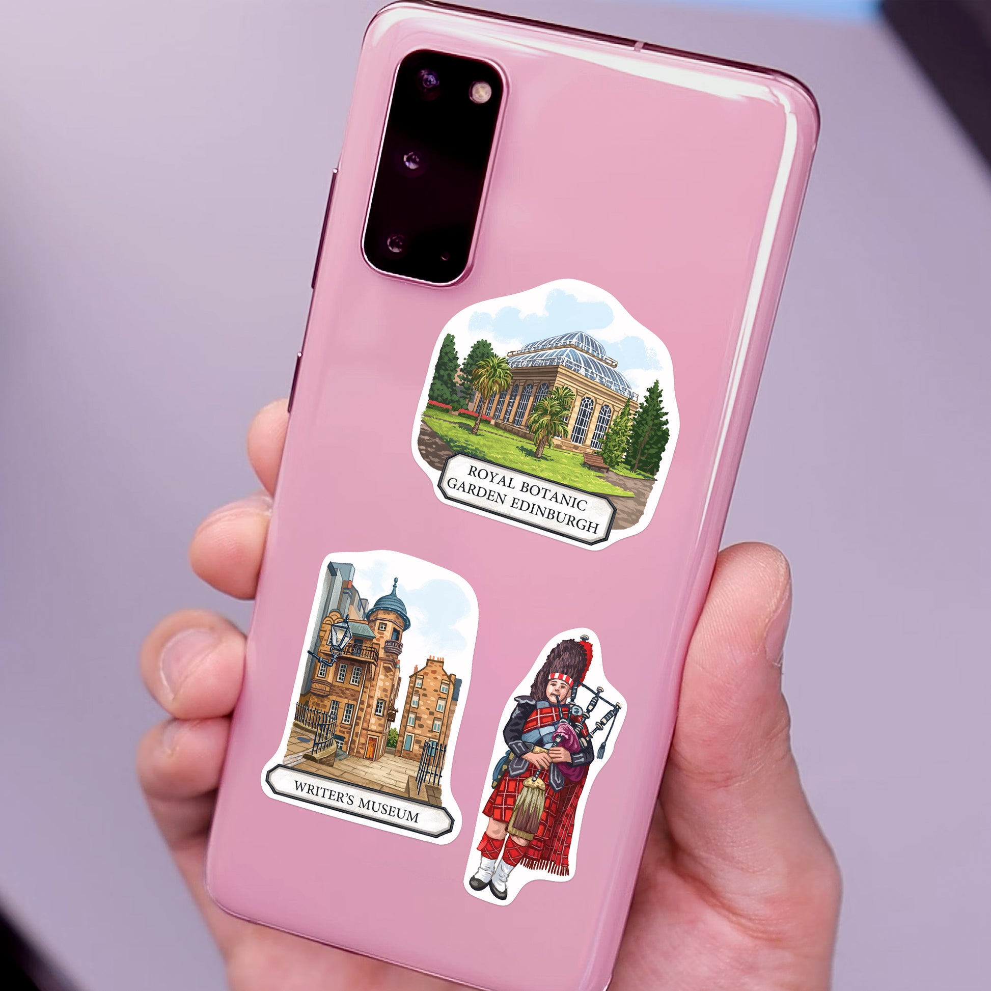 Enchanted Edinburgh Travel Stickers (28pcs)