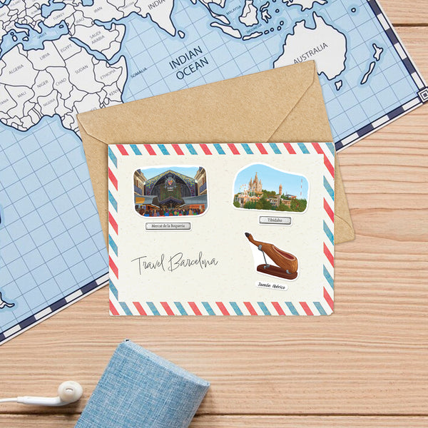 Beloved Barcelona Travel Stickers (28pcs)
