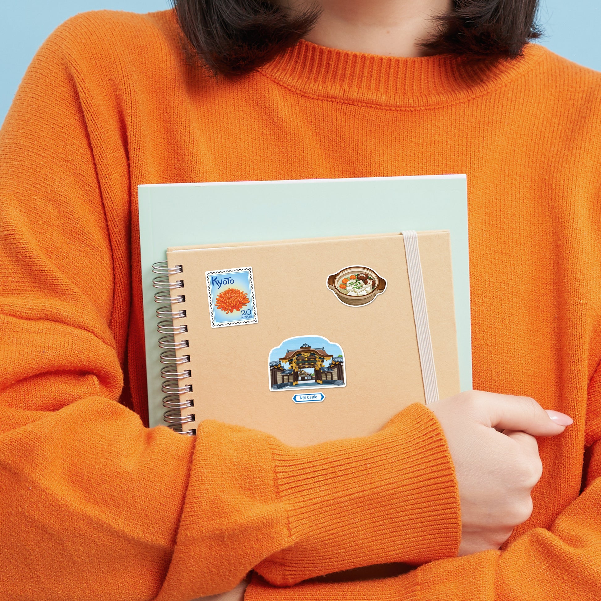 Calming Kyoto Travel Stickers (28pcs)