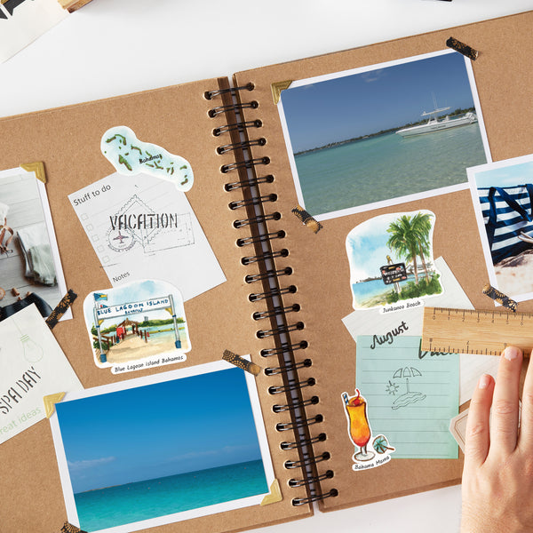 Blissful Bahamas Travel Stickers (28pcs)