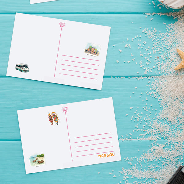 Blissful Bahamas Travel Stickers (28pcs)