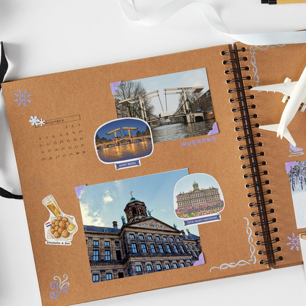 Artsy Amsterdam Travel Stickers (28pcs)