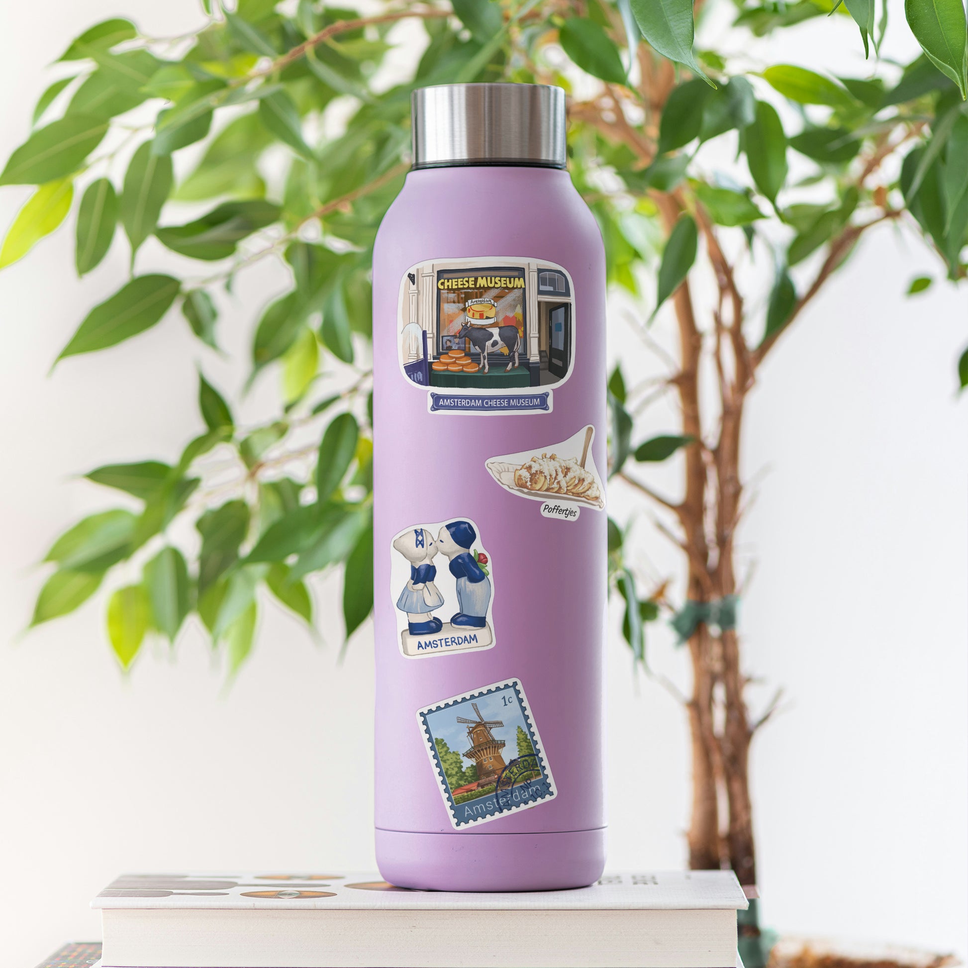 Artsy Amsterdam Travel Stickers (28pcs)