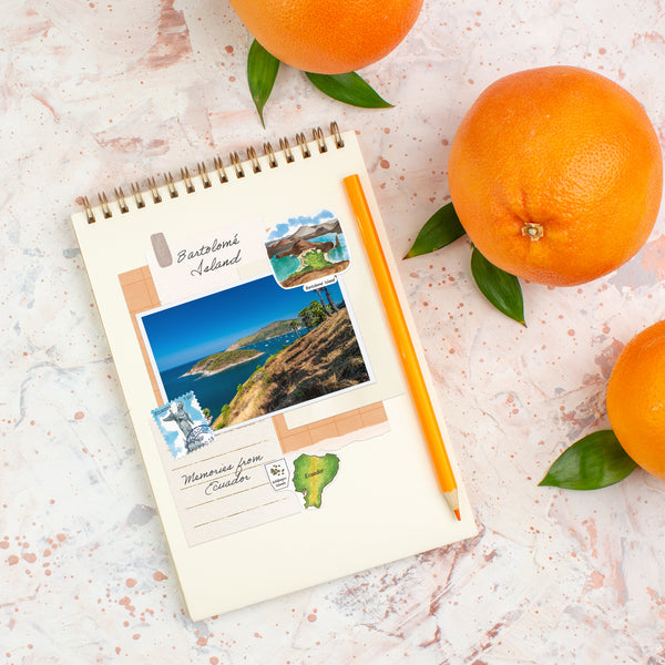 Exotic Ecuador Travel Stickers (28pcs)