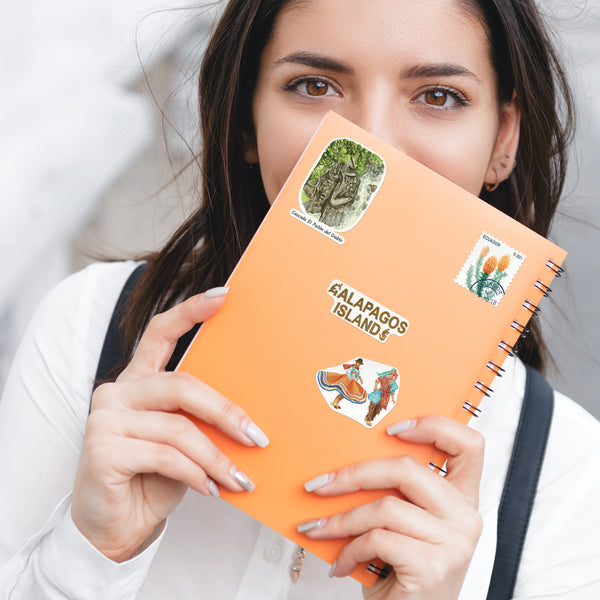 Exotic Ecuador Travel Stickers (28pcs)