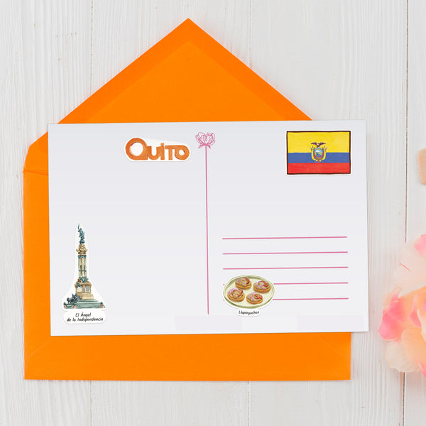 Exotic Ecuador Travel Stickers (28pcs)