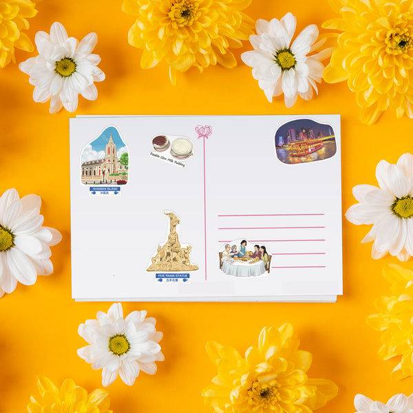 Guangzhou City Travel Stickers (28pcs)