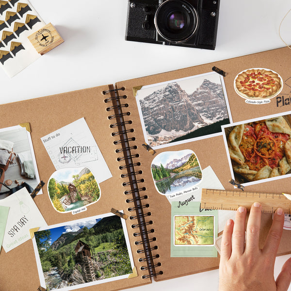 Cozy Colorado State Travel Stickers (28pcs)