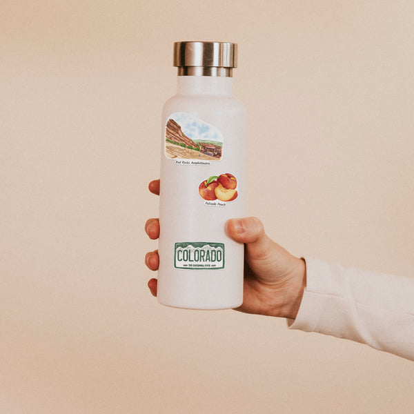 Cozy Colorado State Travel Stickers (28pcs)