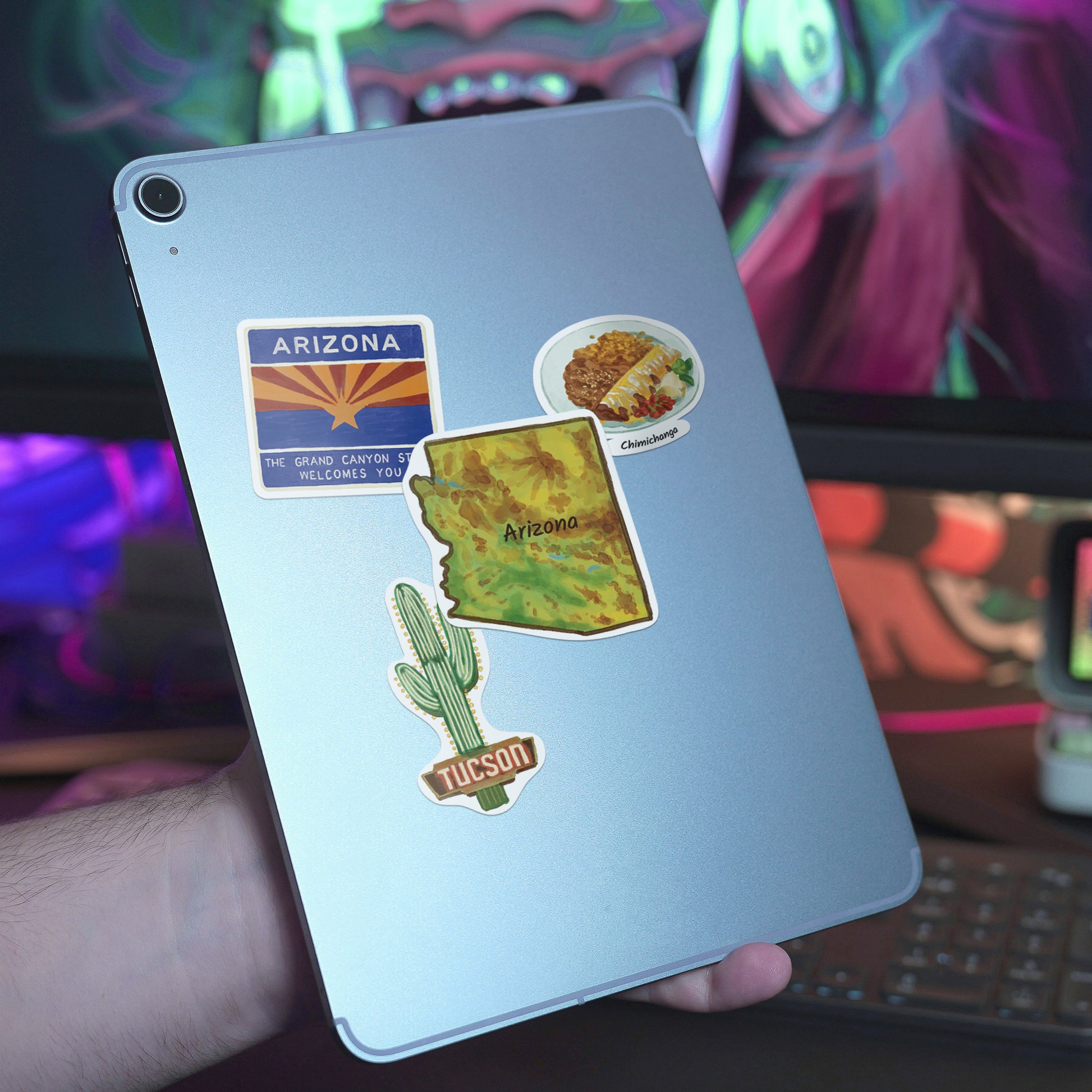 Adventurous Arizona Statement Stickers (28pcs)