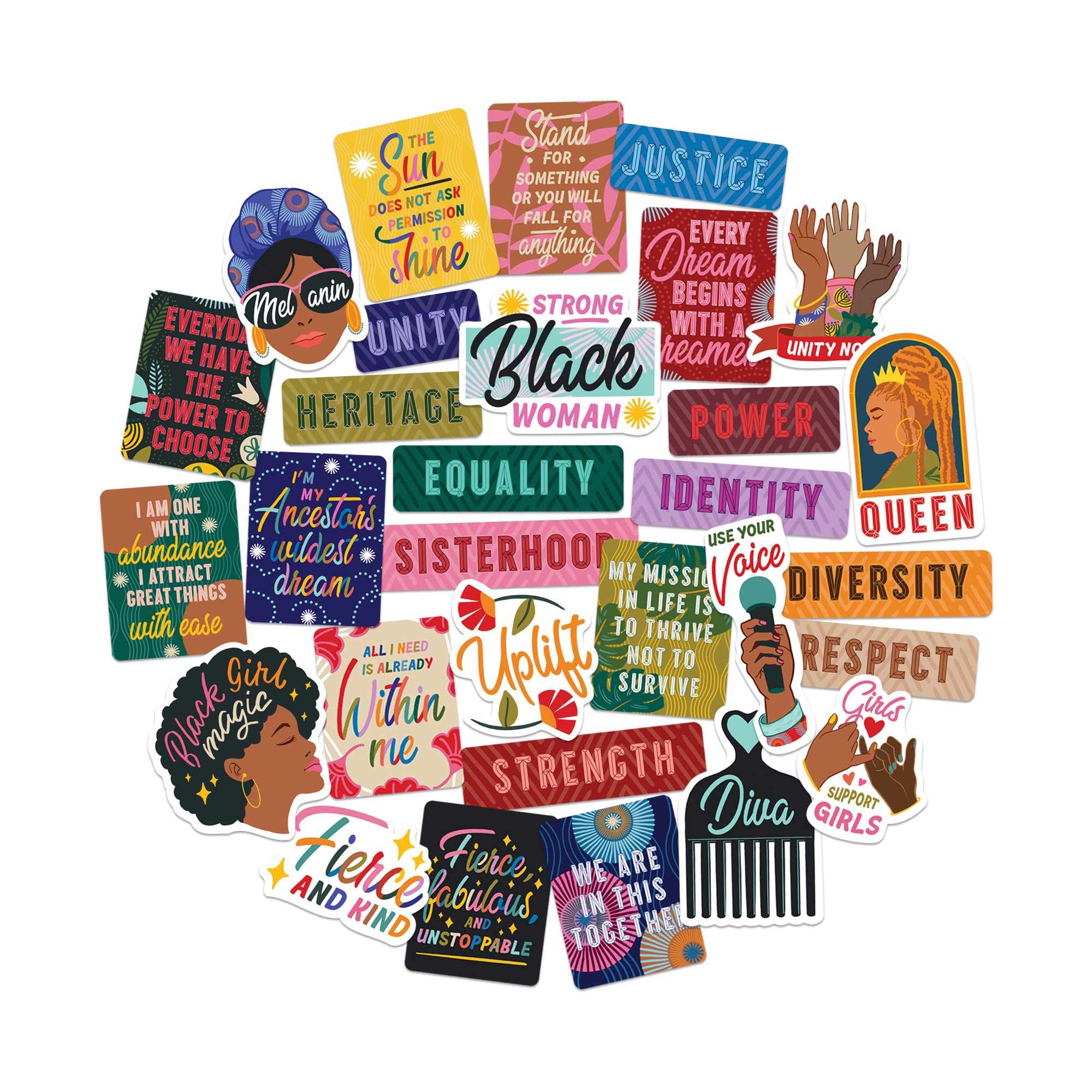 Soul Sister Vision Board Stickers (30pcs)