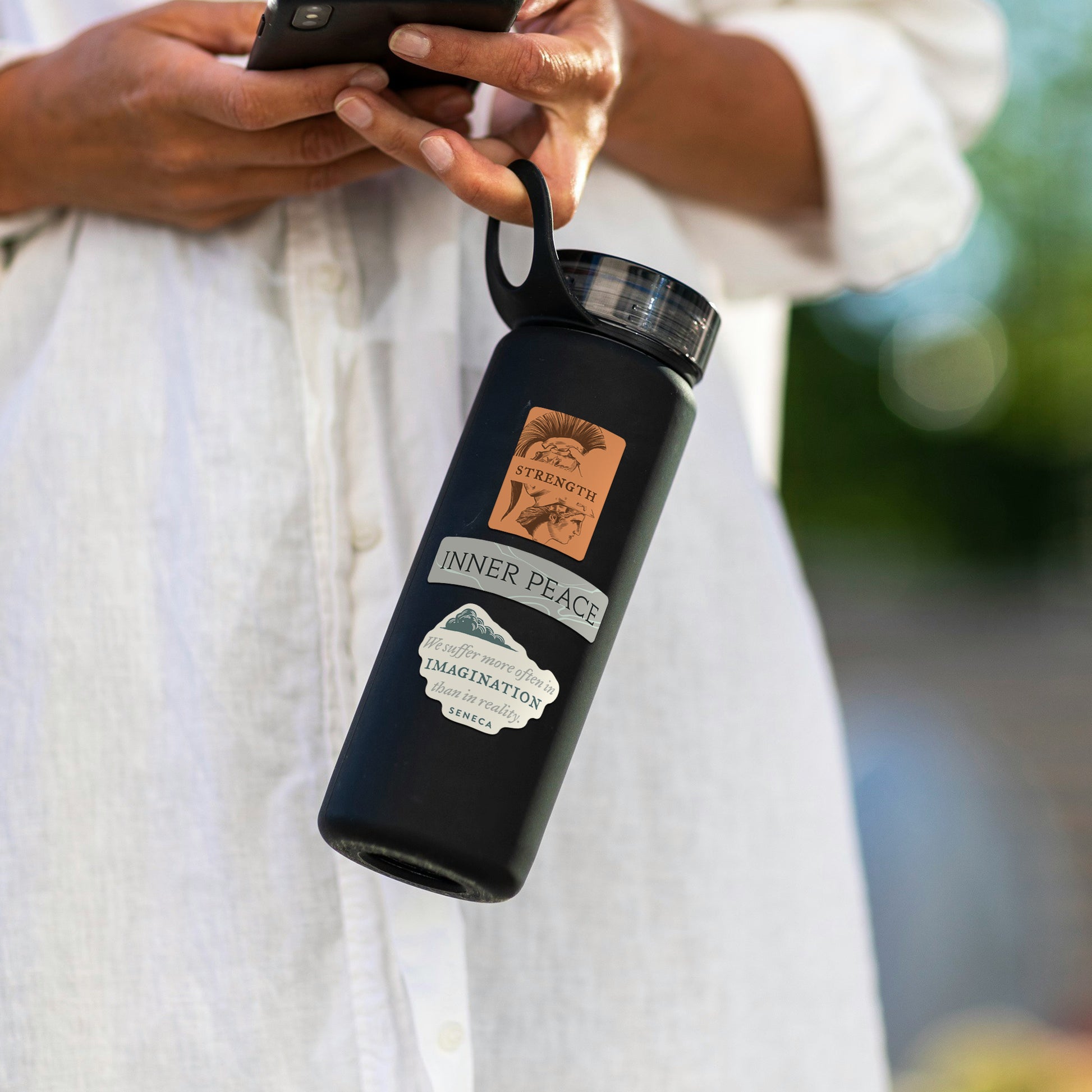 Mindfulness Stoicism Vision Board Stickers (30pcs)