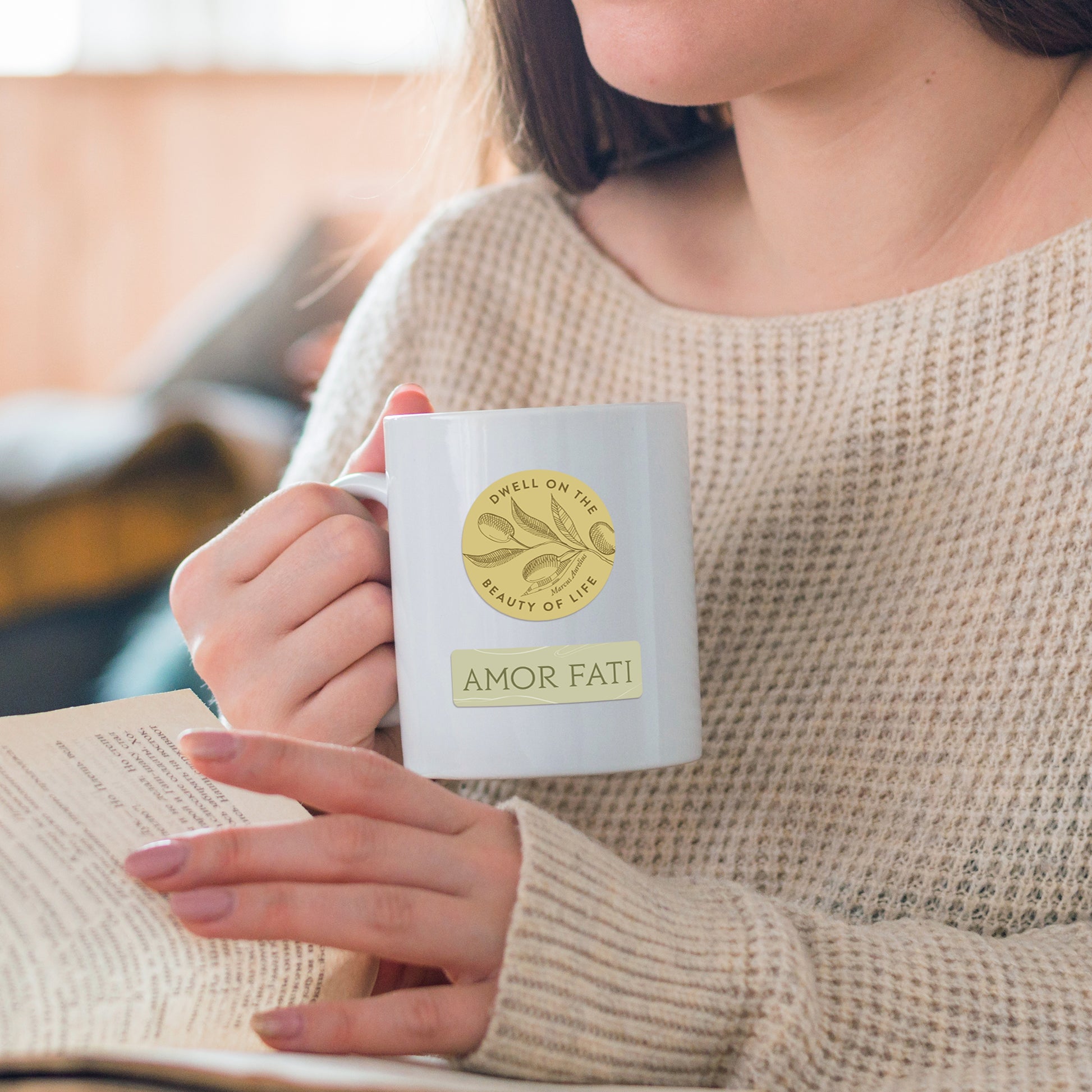 Mindfulness Stoicism Vision Board Stickers (30pcs)