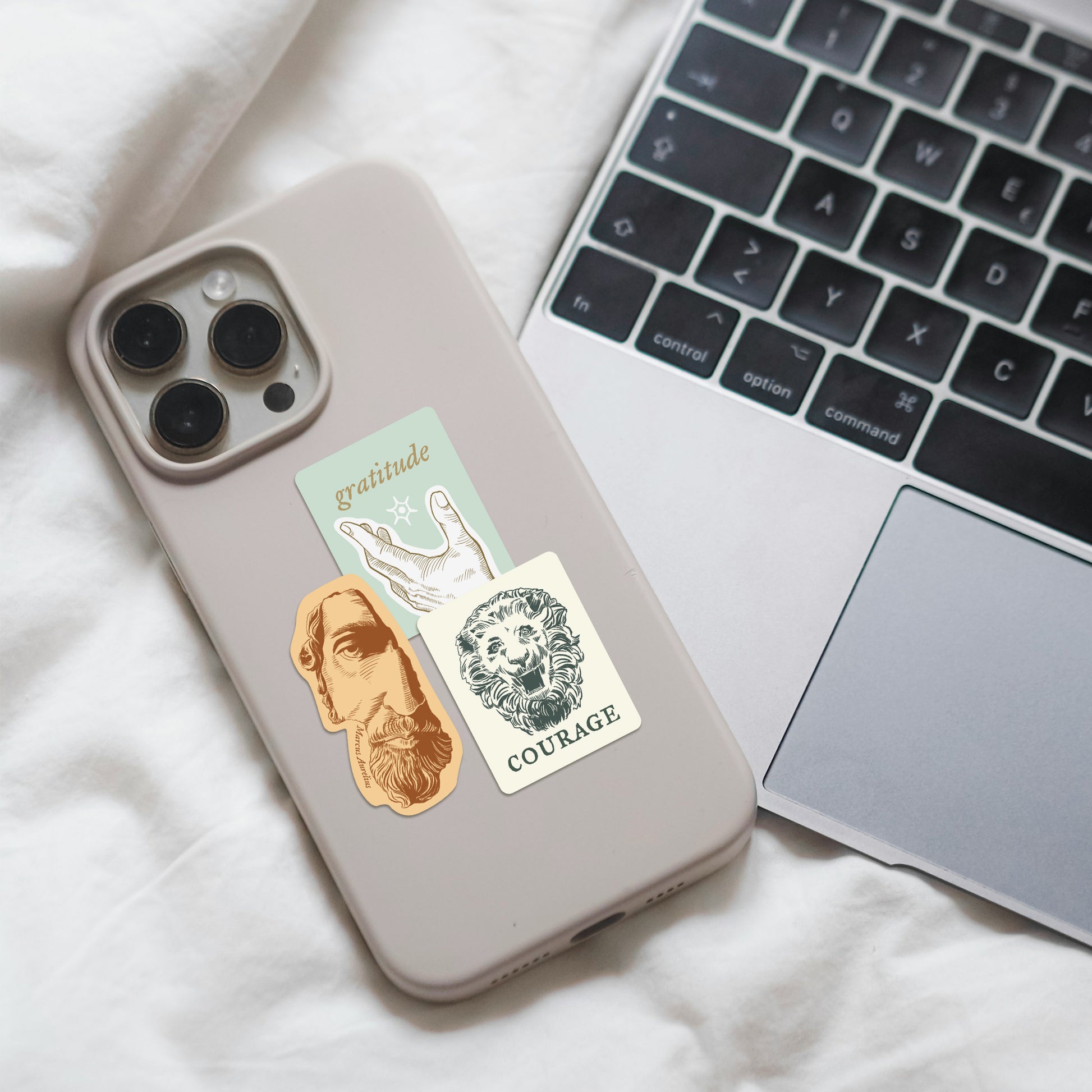 Mindfulness Stoicism Vision Board Stickers (30pcs)