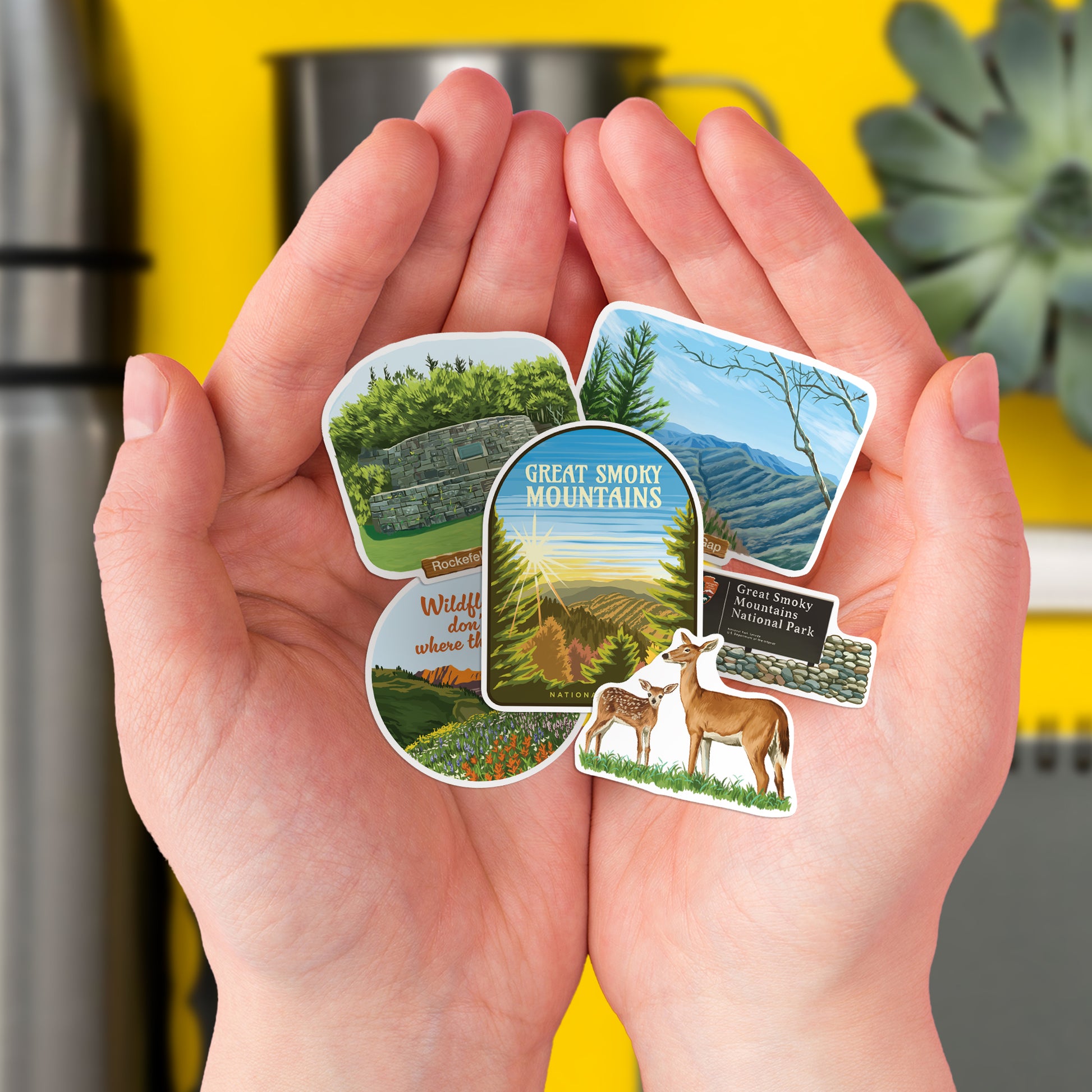 Great Smoky Mountains National Park Stickers (28pcs)