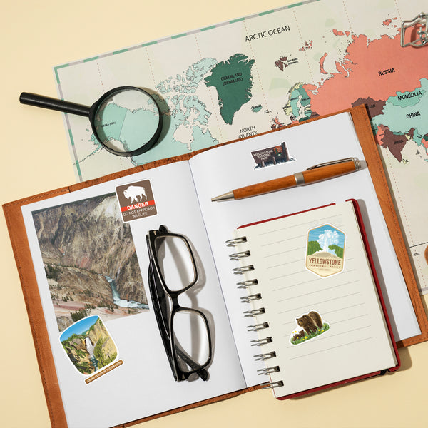 Yellowstone National Park Stickers (28pcs)