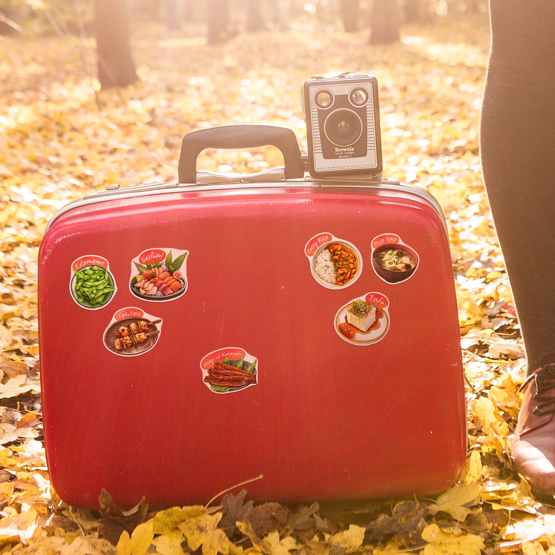 Traditional Japanese Cuisine Stickers (28 pcs)