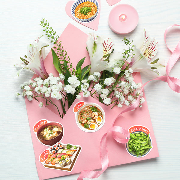 Traditional Japanese Cuisine Stickers (28 pcs)
