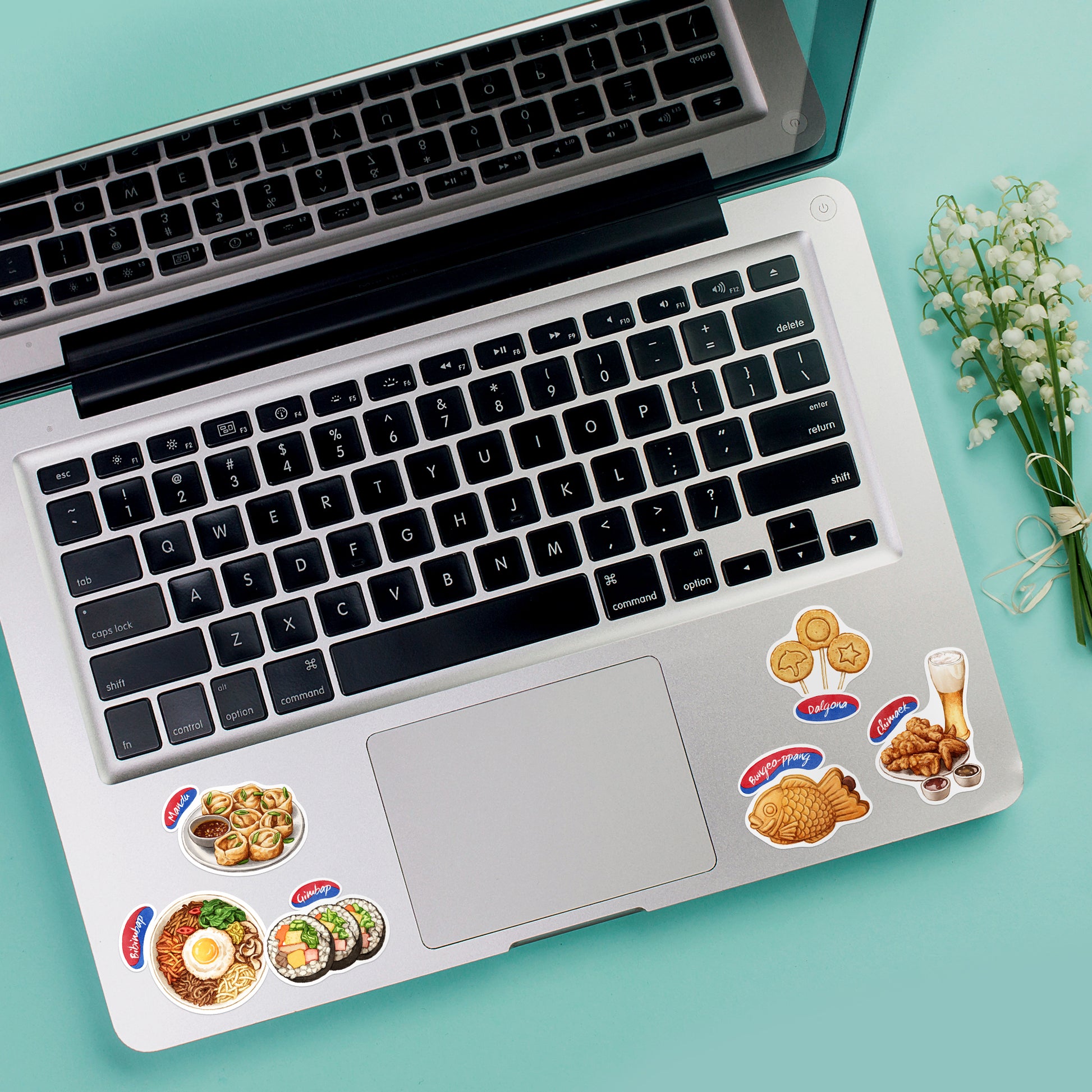 Authentic Korean Cuisine Stickers (28 pcs)