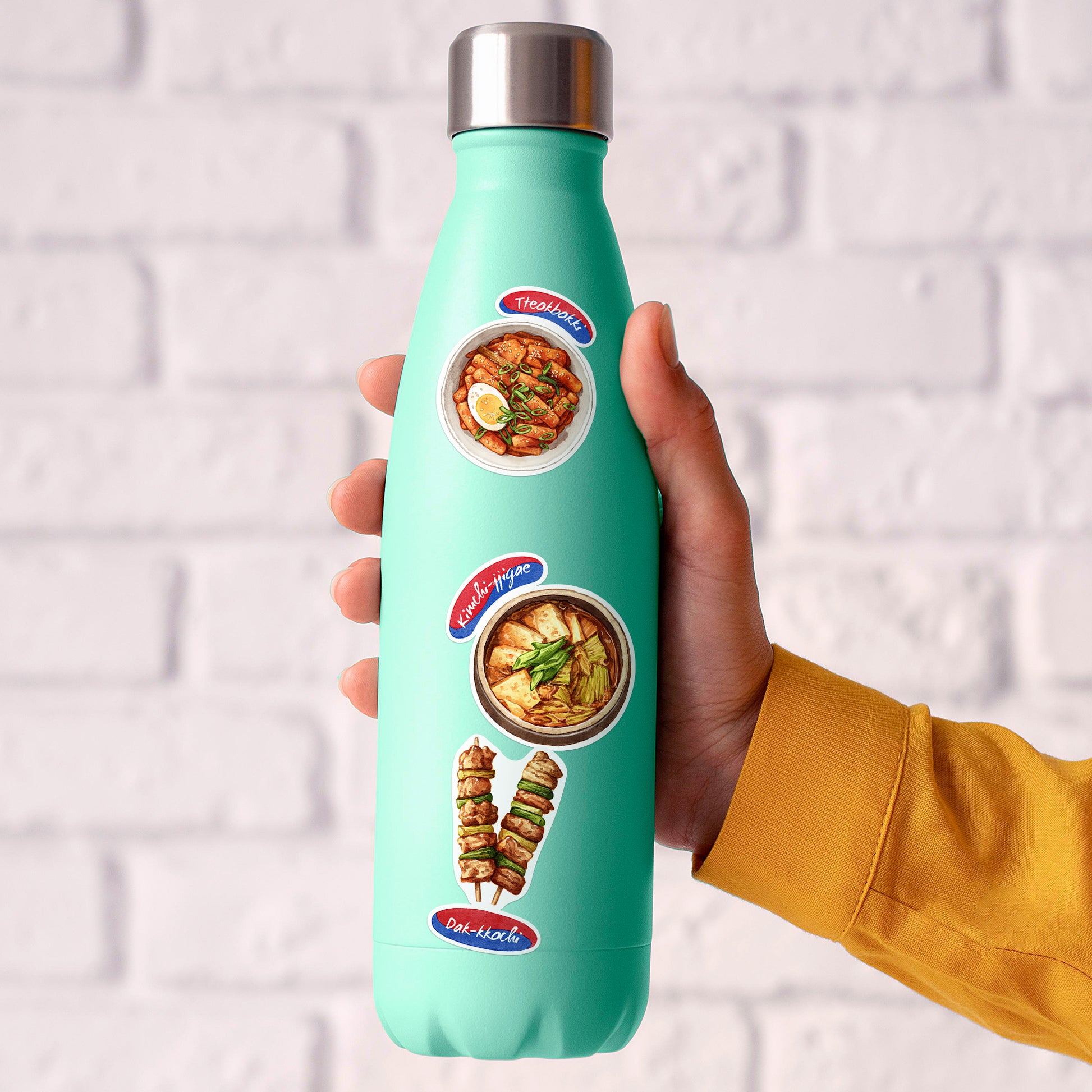 Authentic Korean Cuisine Stickers (28 pcs)