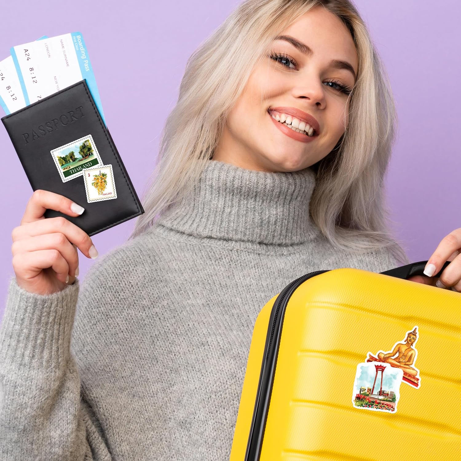 Amazing Thailand Travel Stickers (30pcs)