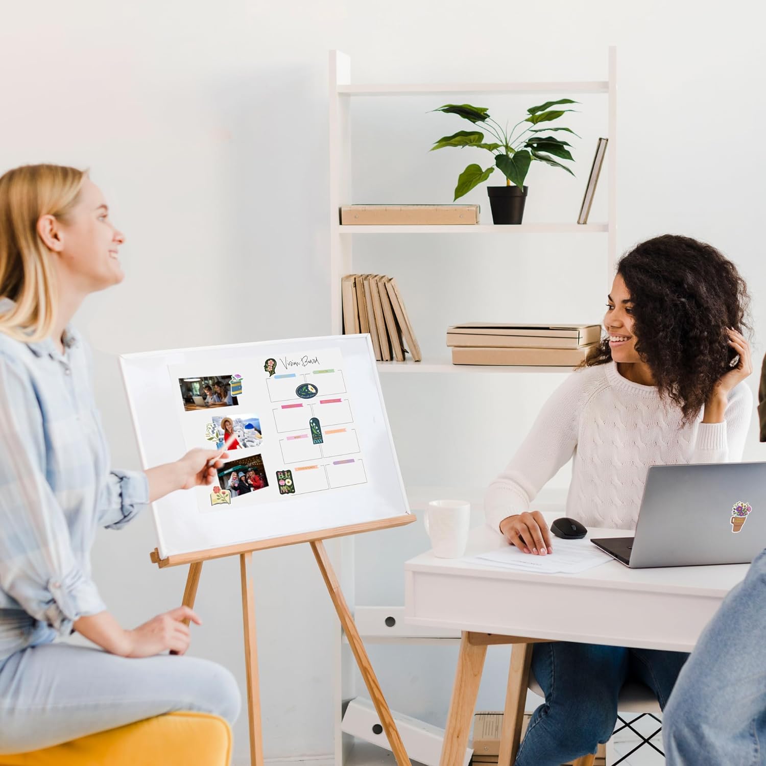 Bloom & Grow Vision Board Stickers (340 Stickers, 8 Sheets)