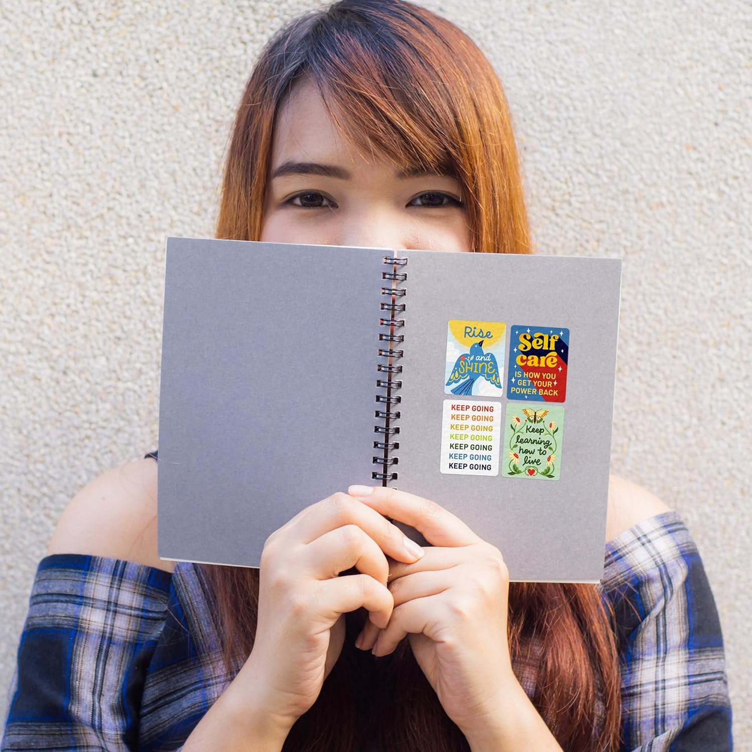 Radiant Life Vision Board Stickers (45 Pieces)