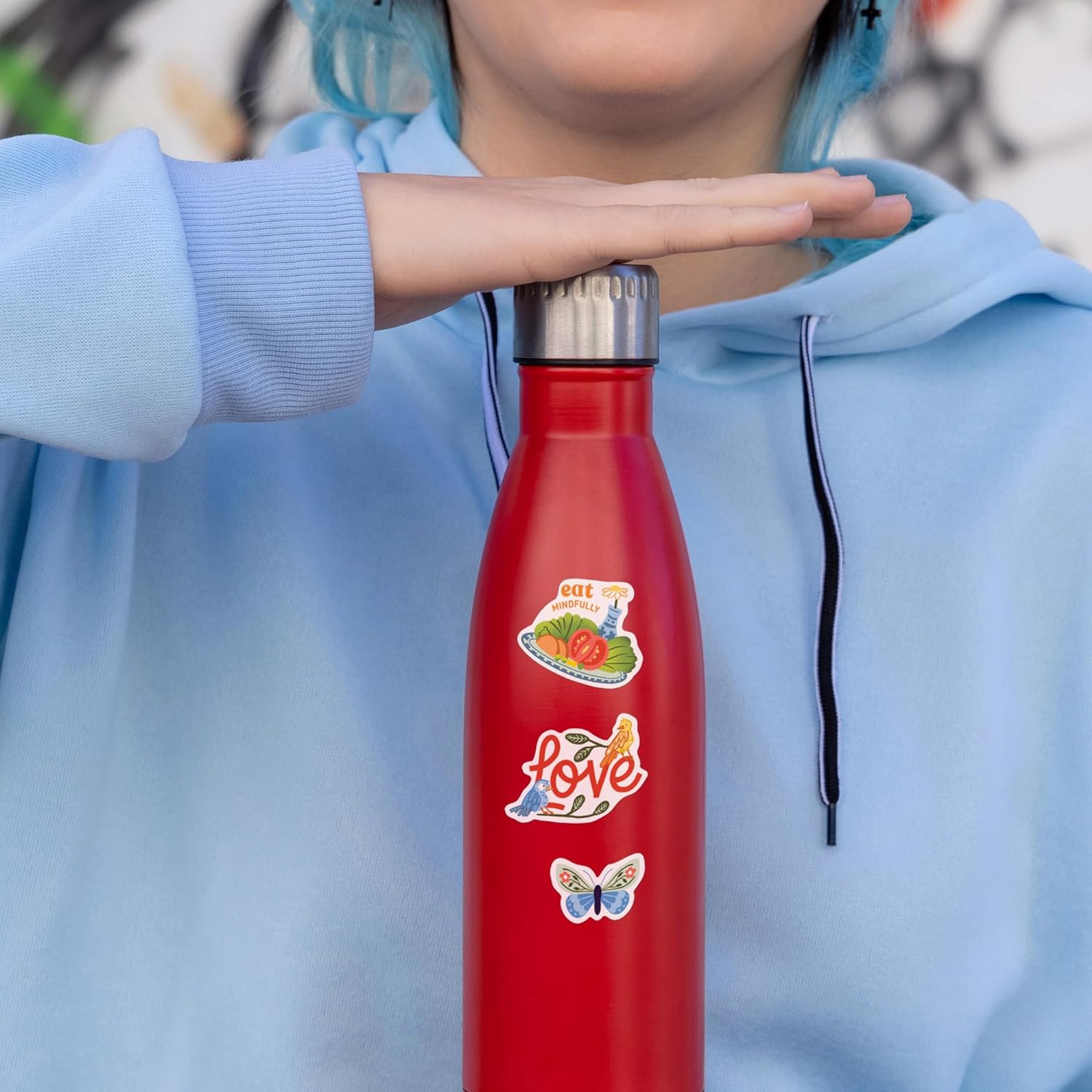 Radiant Life Vision Board Stickers (45 Pieces)