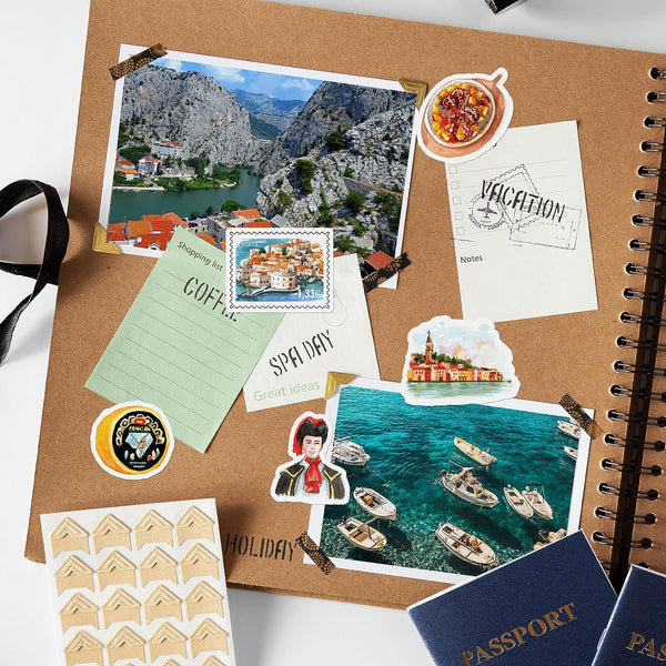 Captivating Croatia Travel Stickers (31 Pieces)