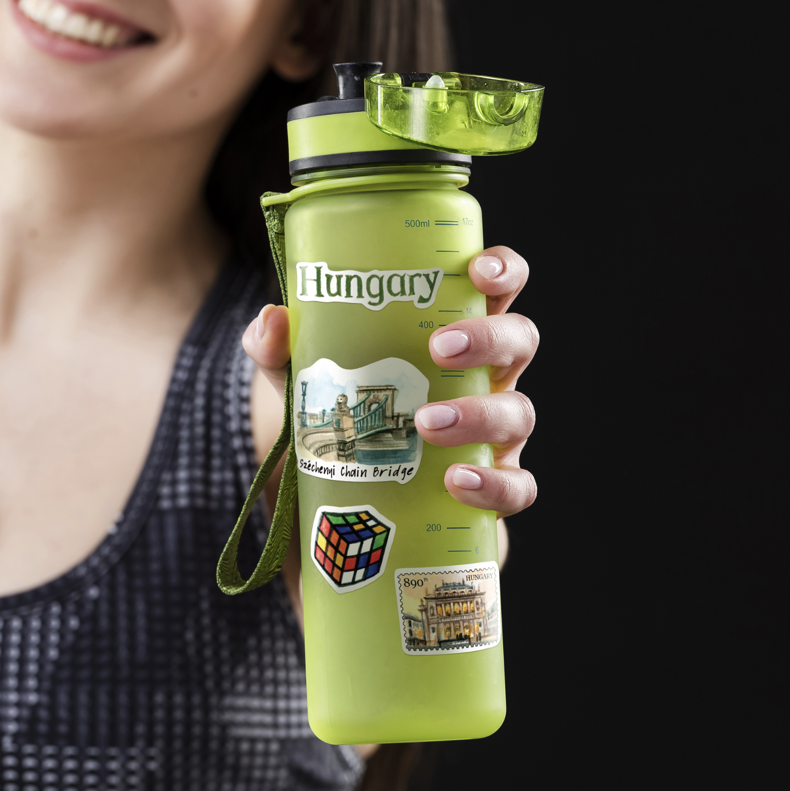 Harmonious Hungary Travel Stickers (28pcs)