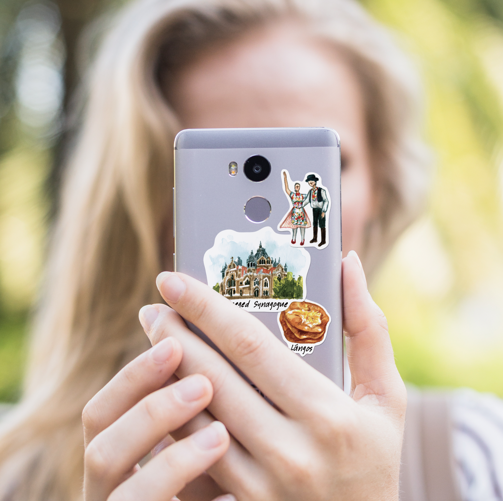 Harmonious Hungary Travel Stickers (28pcs)