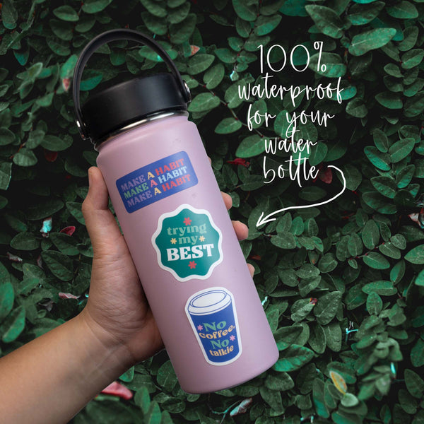 Not Today Relatable Quote Sticker Flakes (29 pcs)