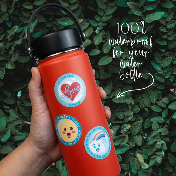 Not Today Self Care Achievement Badge Sticker Flakes (20 pcs)