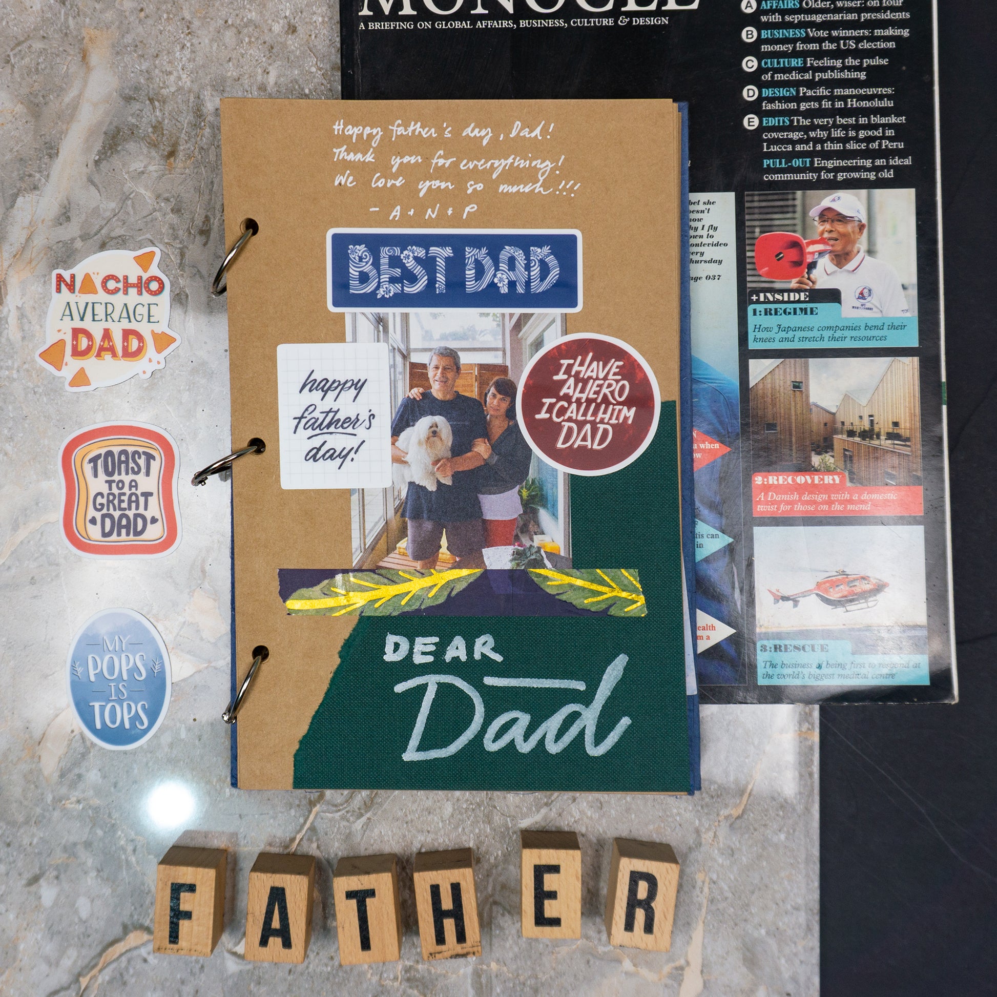 Funny Dad Jokes Stickers for Father's Day (22 pcs)