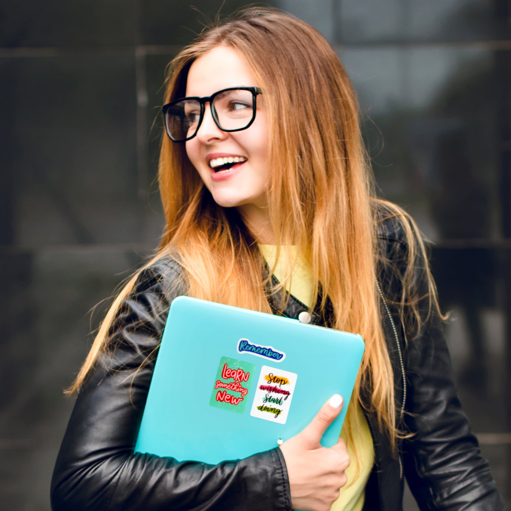 Empowering Vision Board Quote Stickers (46 pcs)