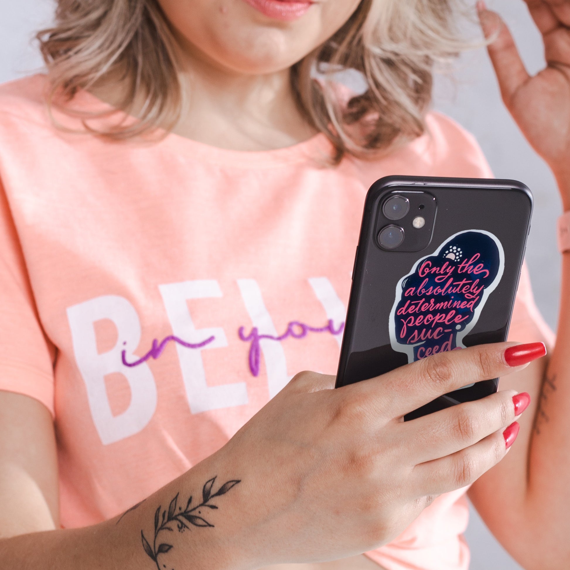 Notable Women Silhouette Quote Stickers (26 pcs)