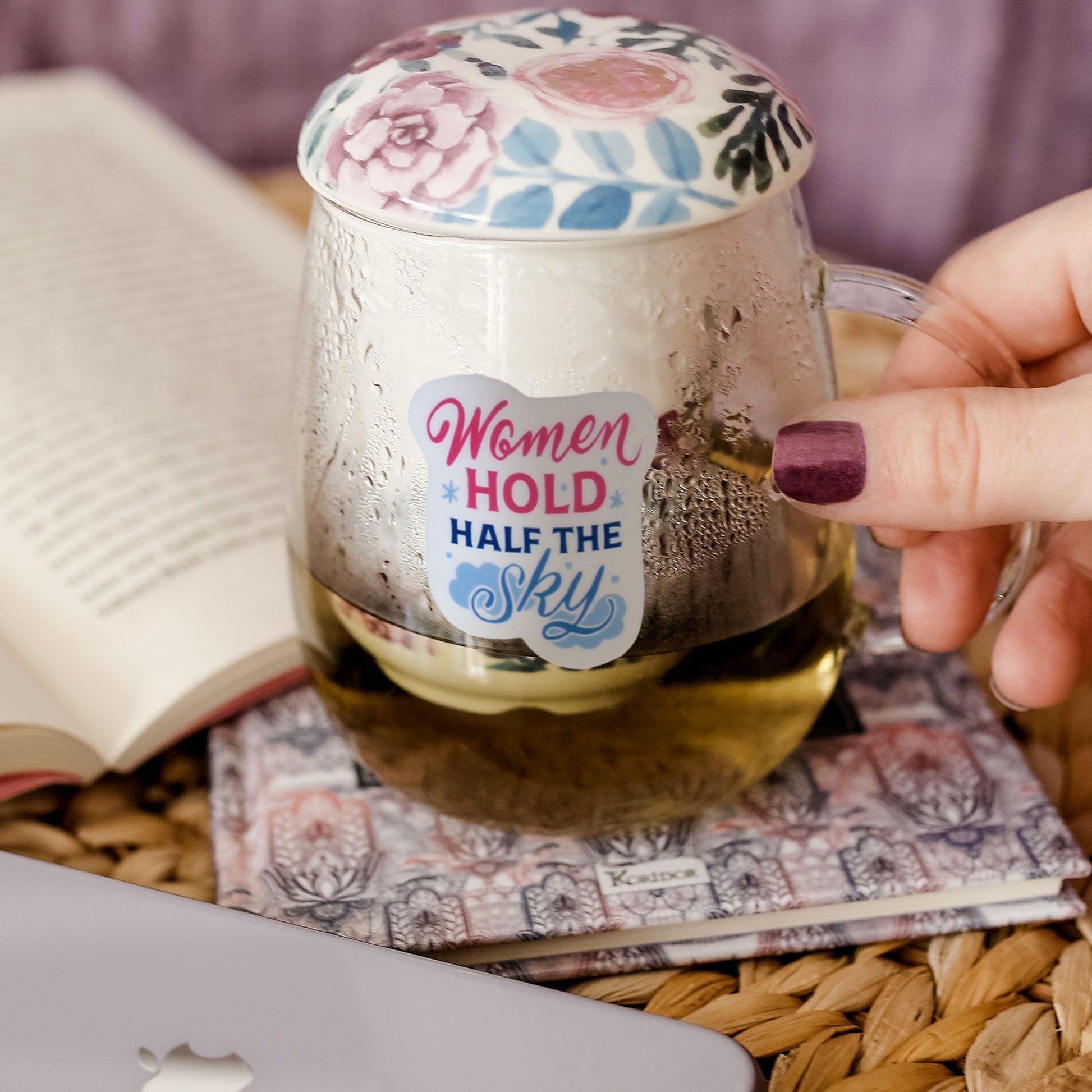 Notable Women Silhouette Quote Stickers (26 pcs)