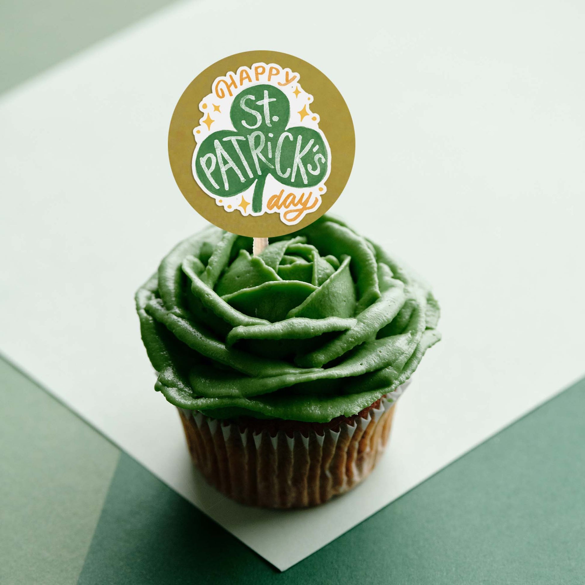 Lucky St. Patrick’s Day Stickers for Kids’ Craft, Party and St. Paddy Celebrations (28 pcs)