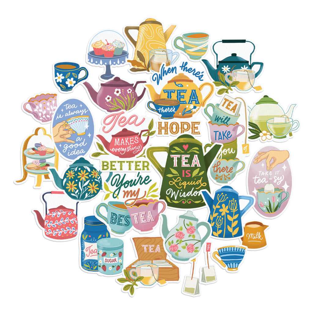 Calming Tea Stickers (26 pcs)