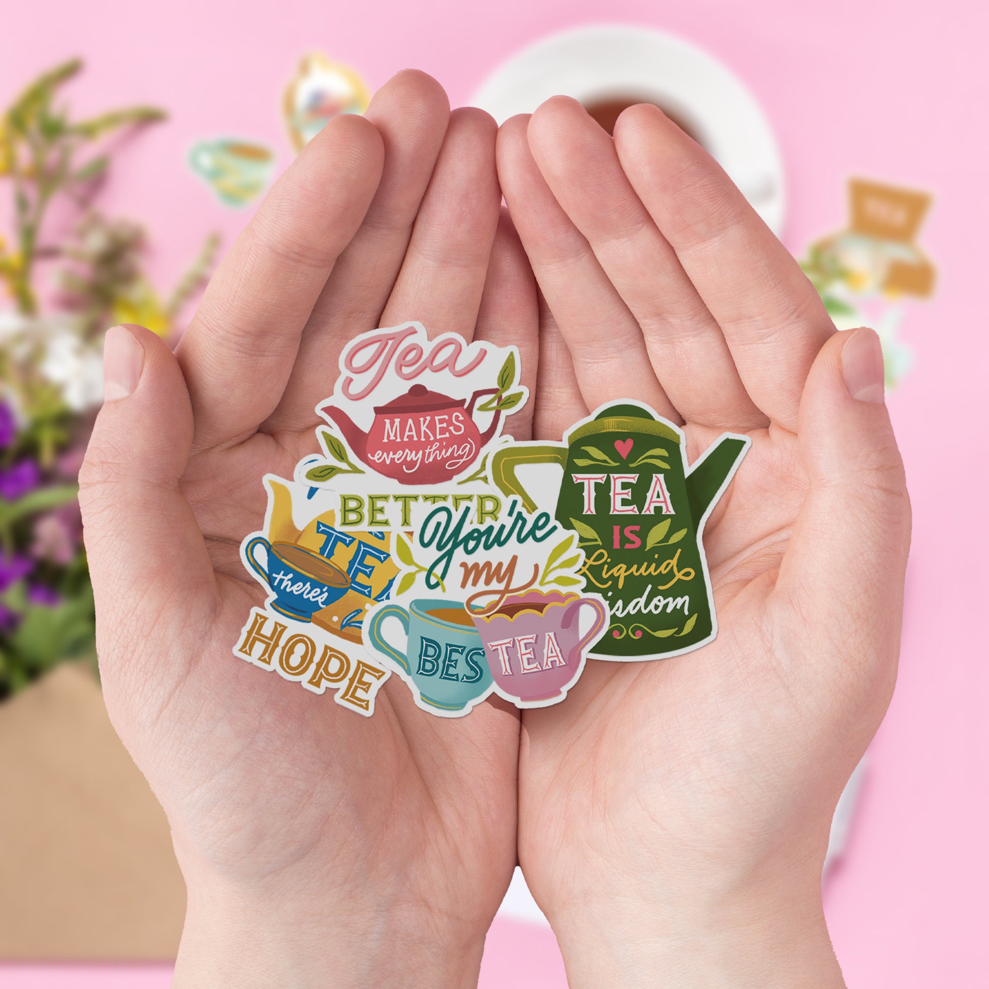 Calming Tea Stickers (26 pcs)